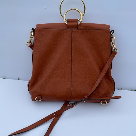 Vince Camuto Leather Backpack with Ring Detail - Kimi main image 6